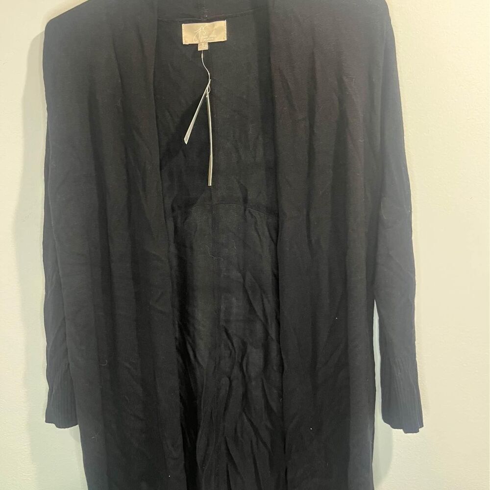 womens black cardigan nwt